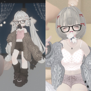 【複数アバター対応】𝙼𝚒𝚕𝚔𝚝𝚘𝚞𝚌𝚑𝙱𝚎𝚊𝚛【#andMILKvrc】 缩略图 34