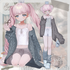 【複数アバター対応】𝙼𝚒𝚕𝚔𝚝𝚘𝚞𝚌𝚑𝙱𝚎𝚊𝚛【#andMILKvrc】 缩略图 23