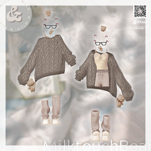 【複数アバター対応】𝙼𝚒𝚕𝚔𝚝𝚘𝚞𝚌𝚑𝙱𝚎𝚊𝚛【#andMILKvrc】 缩略图 25