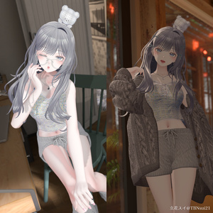 【複数アバター対応】𝙼𝚒𝚕𝚔𝚝𝚘𝚞𝚌𝚑𝙱𝚎𝚊𝚛【#andMILKvrc】 缩略图 53