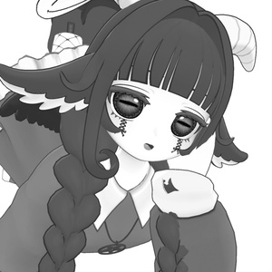 【Baphy】ゴシックなひつじさんmake＆eye🎀 缩略图 2
