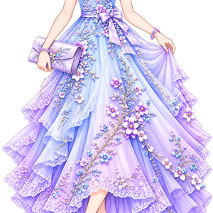 ドレスと小物セット