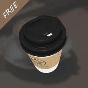 【無料】テイクアウト コーヒーカップ 缩略图 2