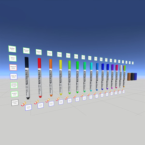 【販売記念セール】【ギミック付き】QVpen 差し替えモデル　ホワイトボードマーカー 缩略图 2