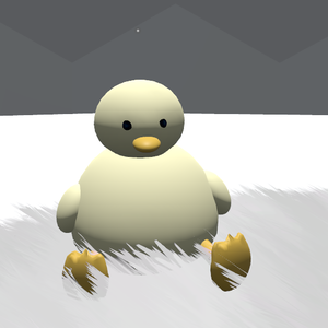もちもちあひるぬいぐるみ（VRC対応）　Mochi Duck Plush for VRChat