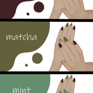 ChocochocoNail Texture【シンプルジェルネイル - Simple Gel Nail - 対応】 缩略图 2