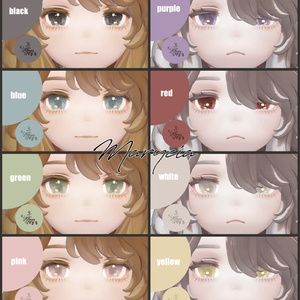 【5アバター対応】木漏れ日 Eye Texture 缩略图 2