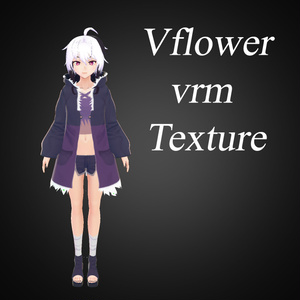 【Vroid用】Vflower 砂の惑星