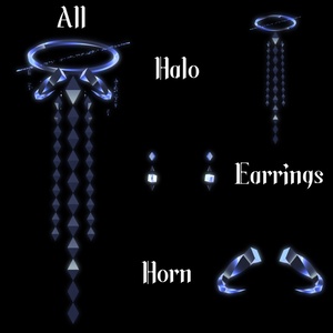 【MA対応】Crystal_Accessories【パーティクル付き】 缩略图 2
