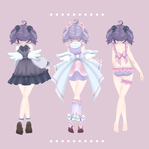 【オリジナル3Dモデル】星恋ちゃん -Seiren- 缩略图 14