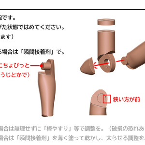 muscuto MGM-60 HentaHimo スサノヲ メガミデバイス 改造 MGM-60] HentaHimo set (Susanowo body type) ASRA skin