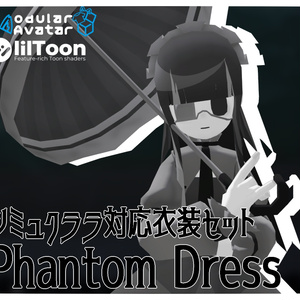 シミュクララ対応衣装　Phantom Dress