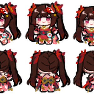 【#崩BW】ピクリエ用アバター配布【花火】