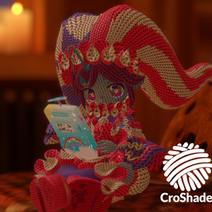 CroShader:  A Crochet Shader for VRChat Avatars & Worlds 缩略图 6