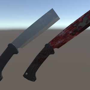 blood machete