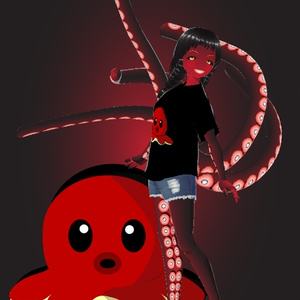 Charlie Red octopus