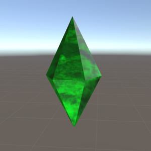 【３Dモデル】PLUMBOB RHOMB | 鉛直