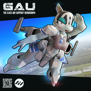 【オリジナル3Dモデル】Gau ちゃん