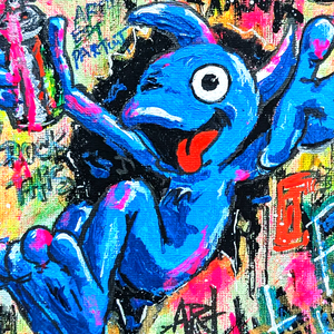Blu was here