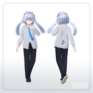 着せ替え用モデル『学生服』 缩略图 5