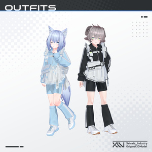 着せ替え用モデル『TrackSuitMaid』 缩略图 6
