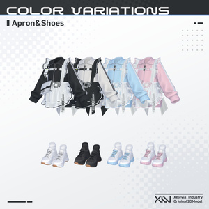 着せ替え用モデル『TrackSuitMaid』 缩略图 4