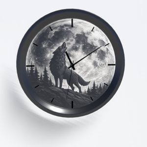 【VRChat向けワールドギミック】Wolf Moon Clock