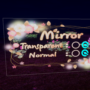 Mirror VRChat World 3.1 Udon ( AUTO turn OFF - Support Desktop + Quest ) NEW Mirror Transparent