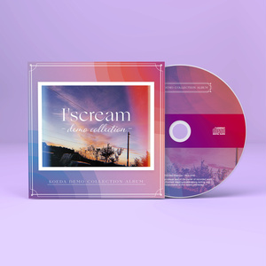【期間限定！2枚セット購入】直筆サイン入りミニ色紙付き『ep.moment』『I'scream demo collection』