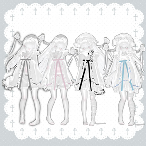 【無料ある】　₊⁺ ꒰১幽霊海月 ໒꒱ ⁺₊　パジャマセット【28アバター対応】 缩略图 10