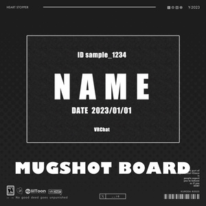【FREE】MUGSHOT BOARD