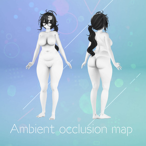 【R18】【クマリ】Kumaly ふわふわ body texture & material 🍏 缩略图 12