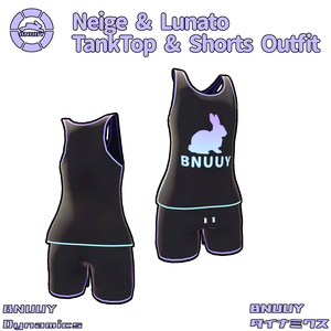 [BNUUY] Shorts & Tanktop