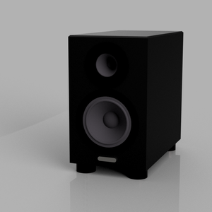 スピーカー3Dモデルspeaker_blender_fbx