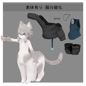 オリジナル3Dモデル【にゃんたうろす-NYANTAUROS-】 缩略图 4
