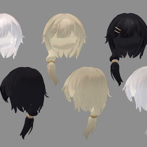 オリジナル3Dモデル【MONOヘアー】