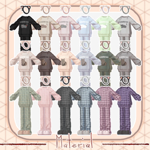〖✨男女15アバター対応✨〗Fluffy Knit〖2weyギミック付き衣装〗 缩略图 5