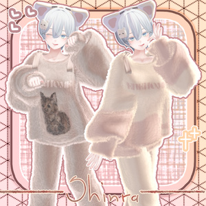 〖✨男女15アバター対応✨〗Fluffy Knit〖2weyギミック付き衣装〗 缩略图 29