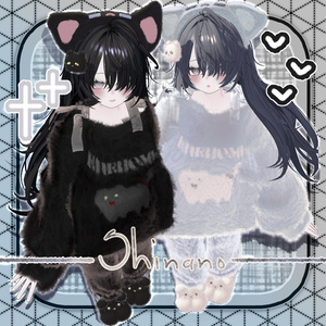 〖✨男女15アバター対応✨〗Fluffy Knit〖2weyギミック付き衣装〗 缩略图 18