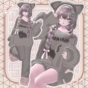 〖✨男女15アバター対応✨〗Fluffy Knit〖2weyギミック付き衣装〗 缩略图 22