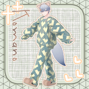 〖✨男女15アバター対応✨〗Fluffy Knit〖2weyギミック付き衣装〗 缩略图 25