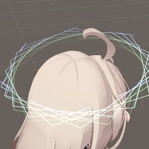【VRC想定】多用途に使える幾何学シェーダー / Geometry Stream Shader