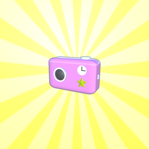 【3Dモデル】ハッピーカメラ