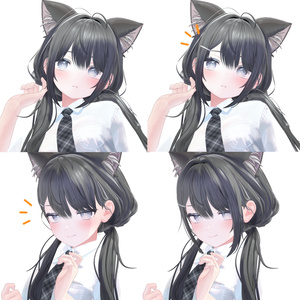 みーにゃ♡ muu(ﾑｰ) 】メッシュ ヘア ～ 18色 ～ おさニャニャじみは