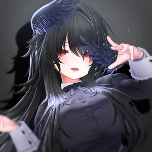 🎈SALE🎈メカクレ堕天ロング