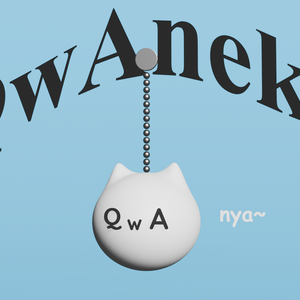 QWAねこイヤリング
