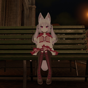 【VRChat】女の子座りポーズ 缩略图 3
