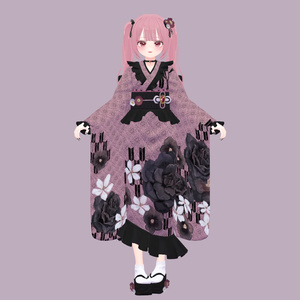 着物用Idle・移動アニメーションセット【VRChat】