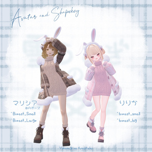 【24アバター対応】 雪うさぎの冬支度❄️🐇【3D衣装モデル】 缩略图 19