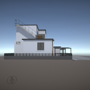 3Dモデル【Built in garage house】 缩略图 4